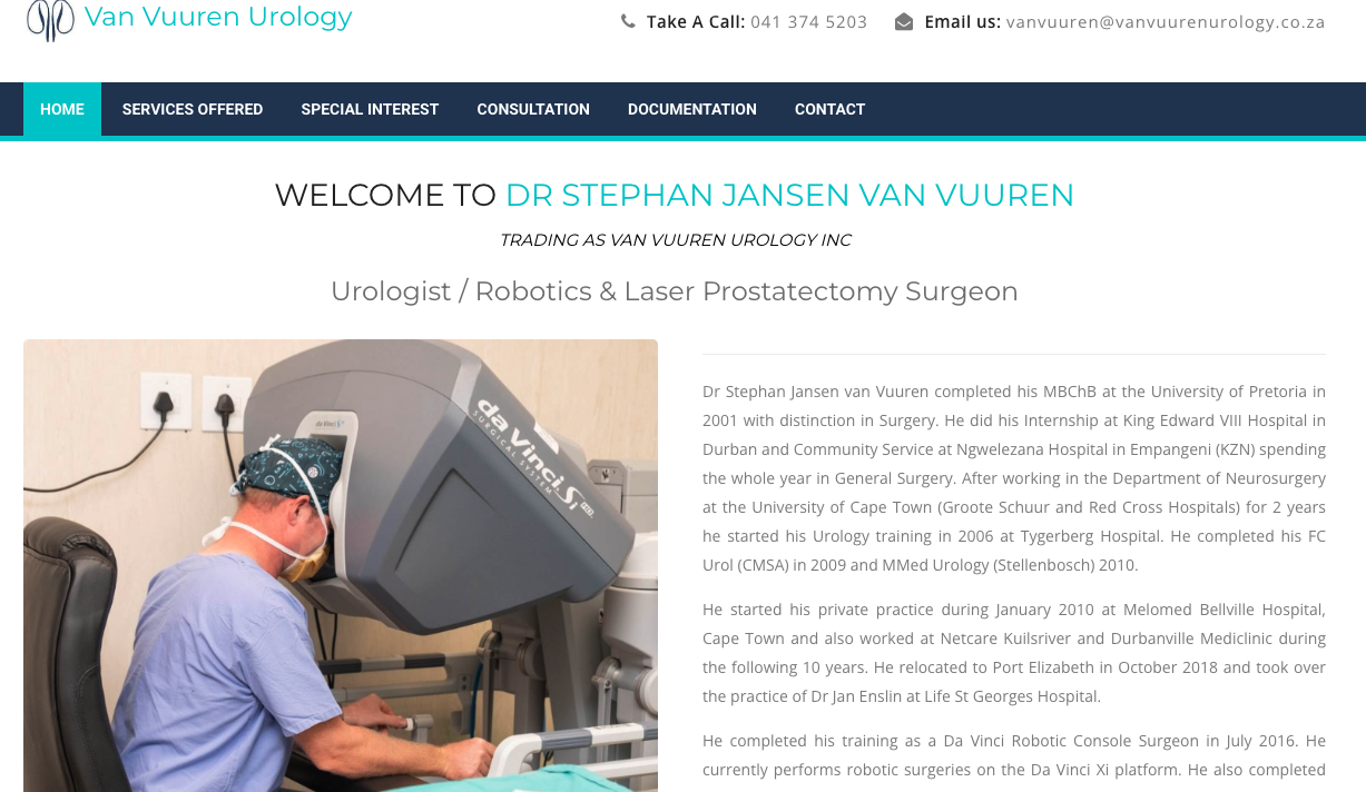 Van Vuuren Urology
